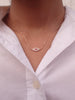 Ruby Diamond Evil Eye Necklace -July Birthstone Necklace- Birthday Gift Necklace Natural Ruby