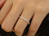 Art Deco Milgrain Wedding Band, Marquise Matching Band, Stackable Diamond Ring, Ready to Ship - Fast Shipping