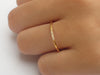 Delicate 4 Diamonds Stackable Ring, Thin Dainty Band, Four Stones Ring, Dainty Diamond Ring, Ready to Ship - Fast Shipping