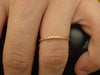 Ruby Eternity Band, Bezel Set Band, 14K Solid Gold Full Eternity Ring, July Birthstone Ring, Delicate Stackable Band