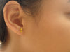 Anchor Stud Earrings, 14k Solid Gold Anchor Earrings, Tiny Stud Earrings, Nautical Earrings, Maritime Stud Earrings