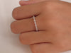 Art Deco Wedding Band Marquise Ring Art Deco Inspired Wedding Ring Hexagon Marquise Art Deco Ring Geometric Shape Diamond Platinum Ring