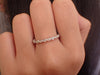 Art Deco Wedding Band Marquise Ring Art Deco Inspired Wedding Ring Hexagon Marquise Art Deco Ring Geometric Shape Diamond Platinum Ring